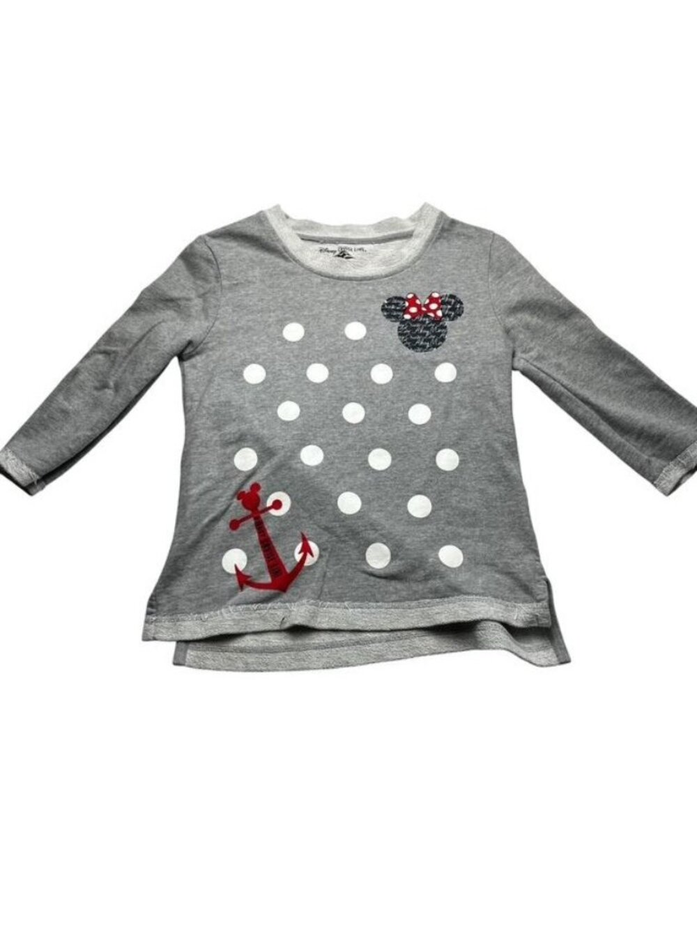 Disney Cruise Line Minnie Mouse Sweatshirt Girls Size XS